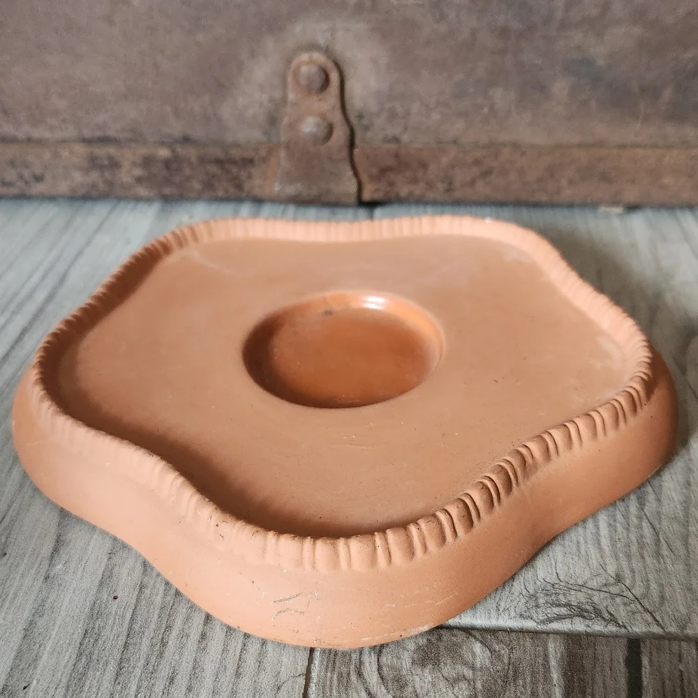 PartyLite Terracotta Frog Prince Princess Candle Holder - Picture 5 of 13